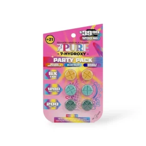 7Pure 7- Hydroxy Chewable Tablets Party Pack 200mg