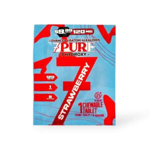 7Pure 7- Hydroxy Chewable Tablets Strawberry 120mg